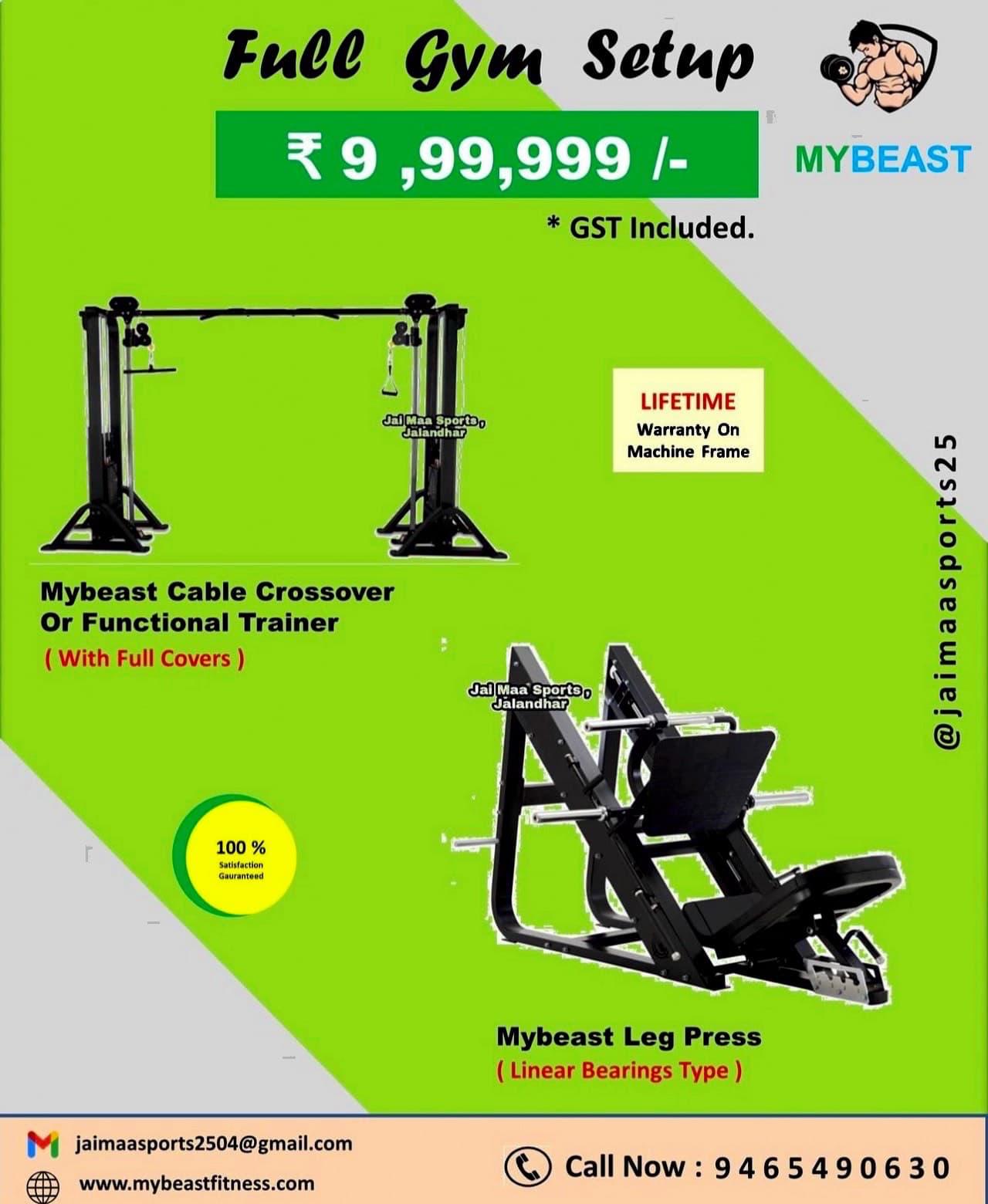Luxury Indian Gym Setup