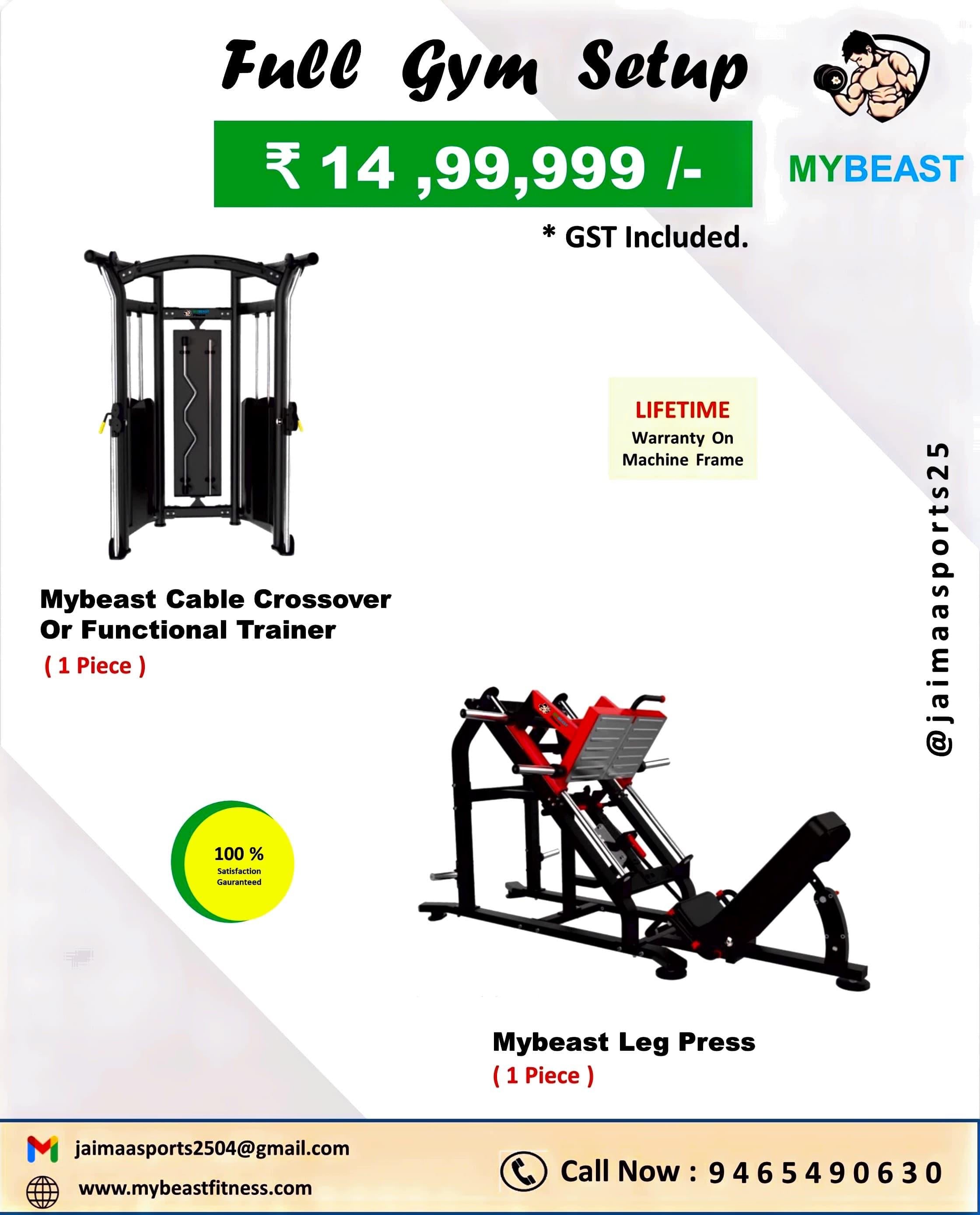 Luxury Imported Gym Setup