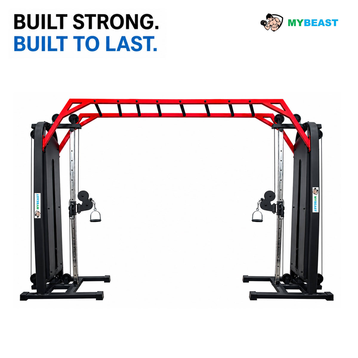 Cable Crossover With Monkey Bar
