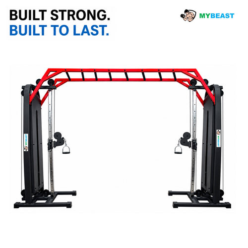 Cable Crossover With Monkey Bar