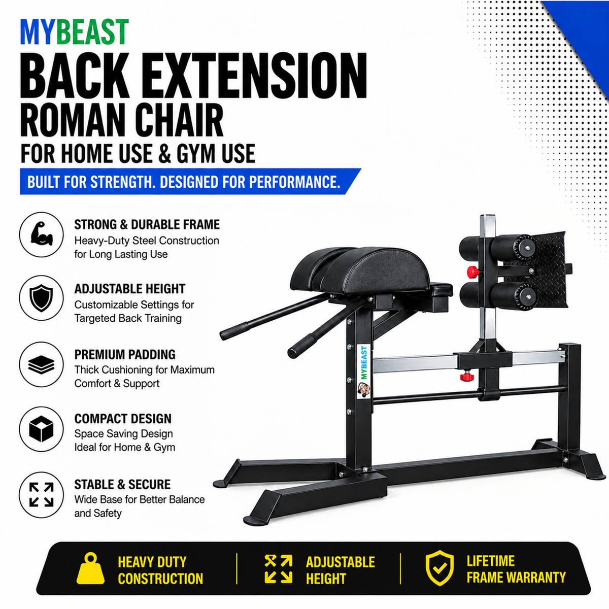 Back Extension Roman Chair