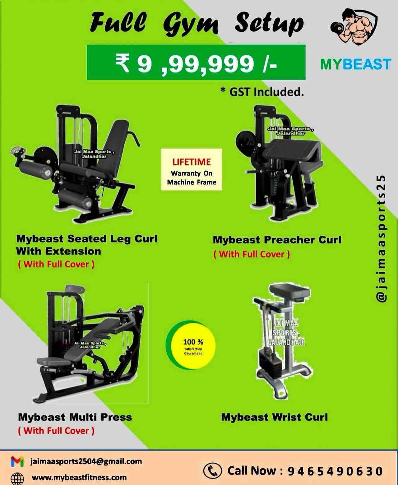 Luxury Indian Gym Setup