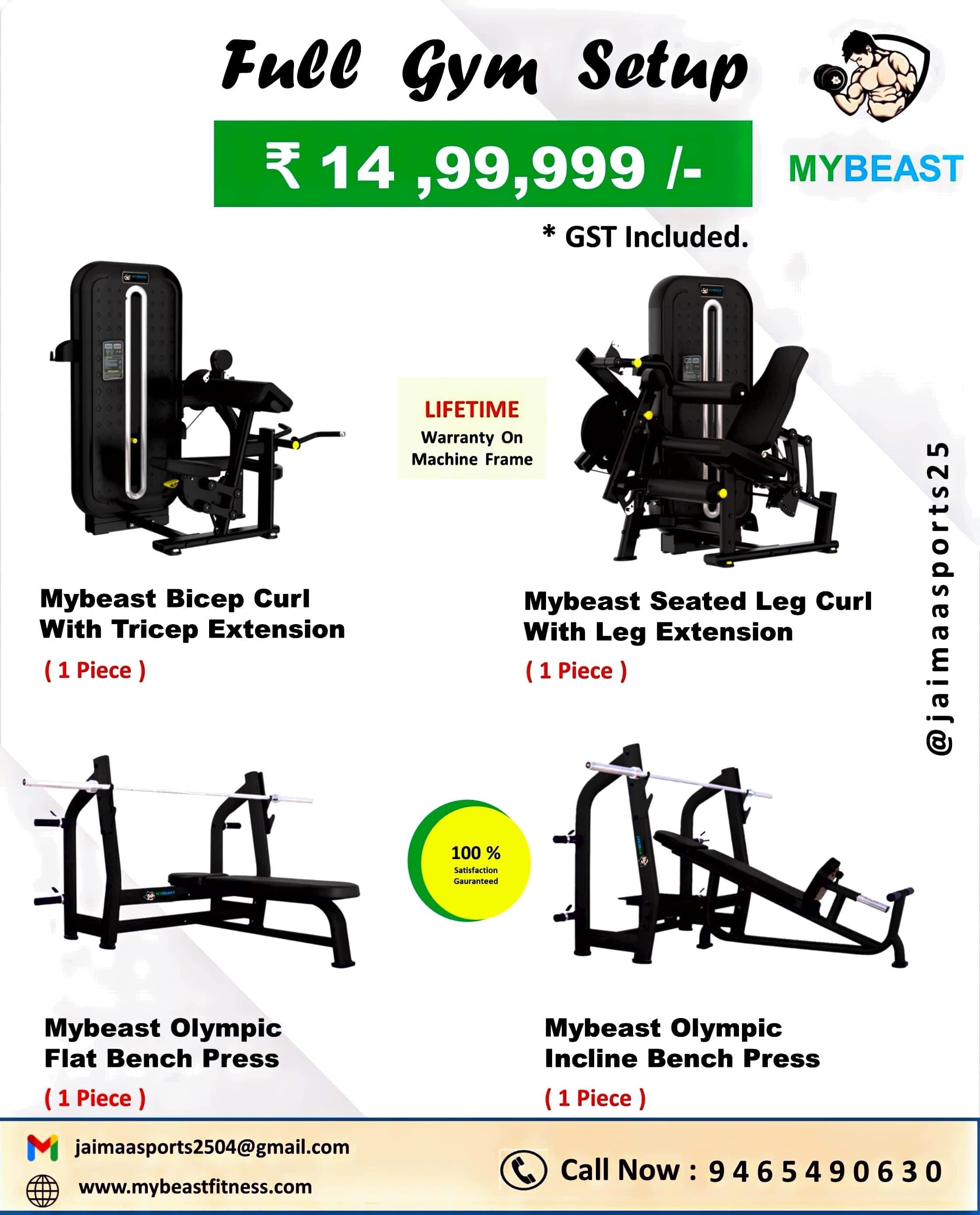 Luxury Imported Gym Setup