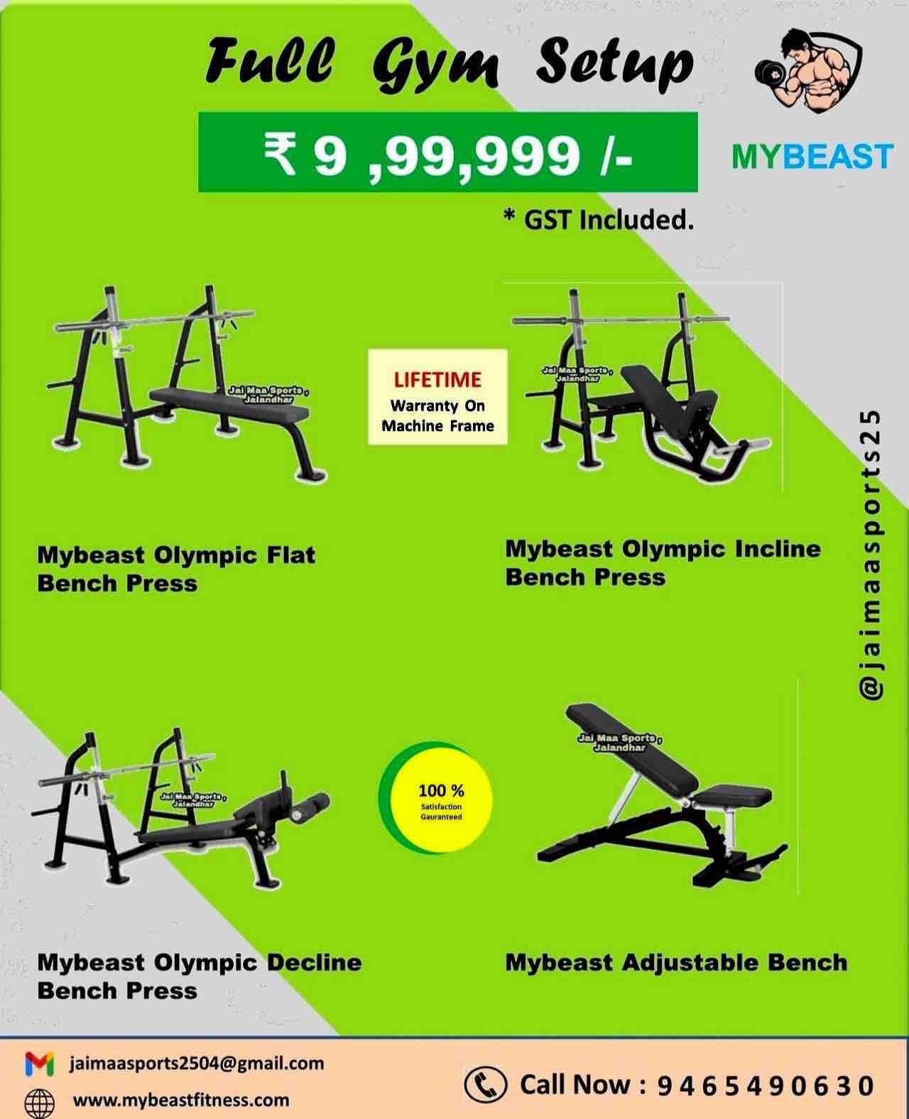 Luxury Indian Gym Setup