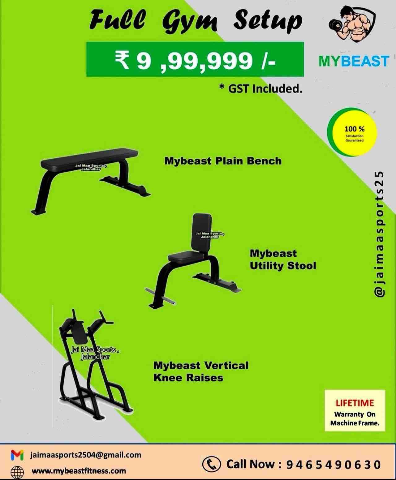Luxury Indian Gym Setup