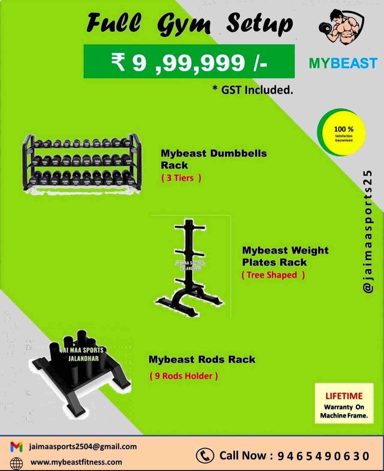 Luxury Indian Gym Setup