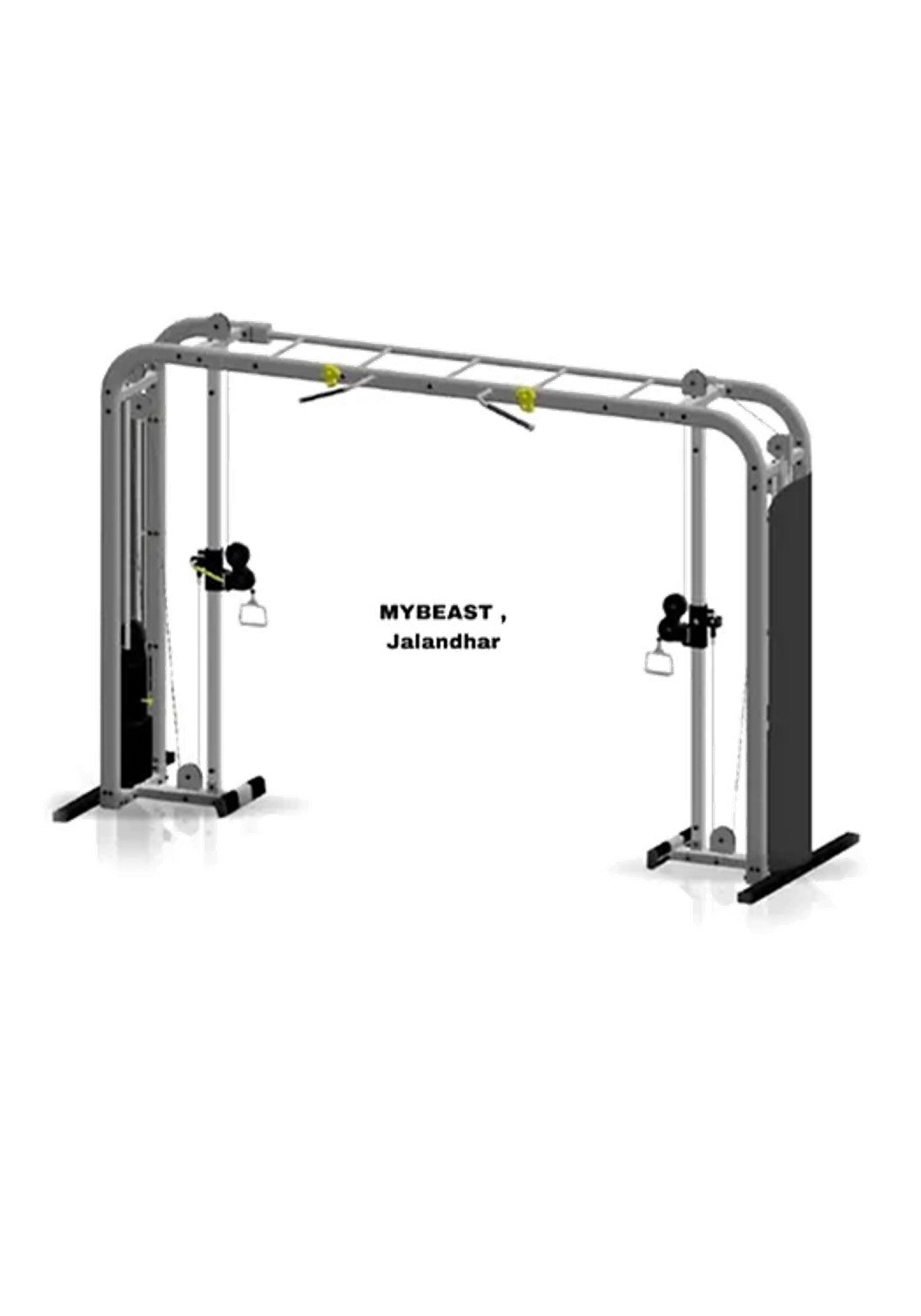 Cable Crossover With Monkey Bar