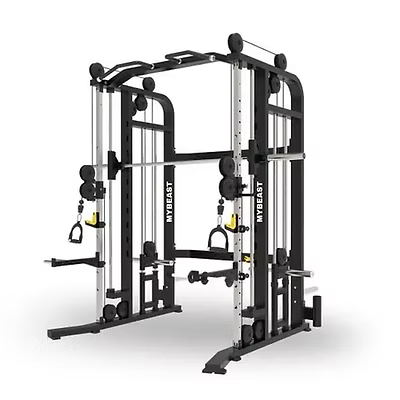 Functional Trainer With Smith Plate Loaded
