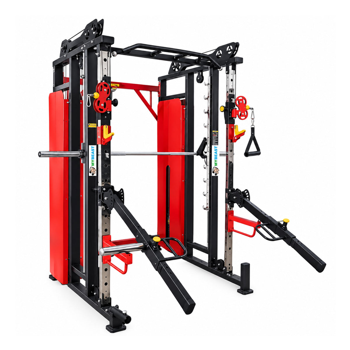 Functional Trainer With Smith With Jammer Arms