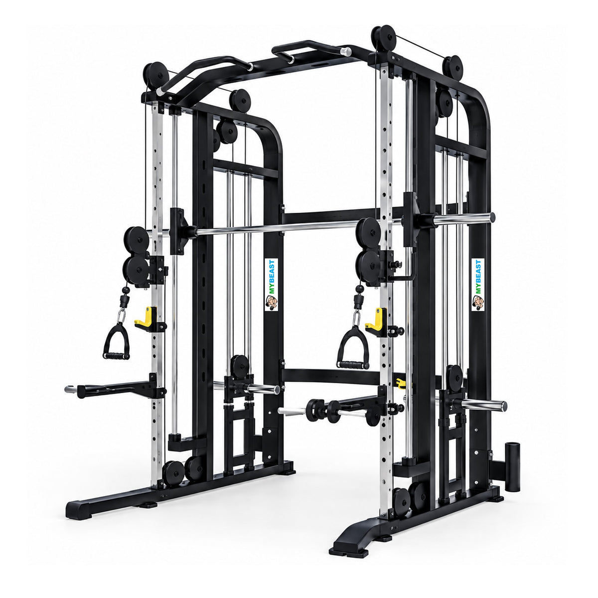 Functional Trainer With Smith Plate Loaded