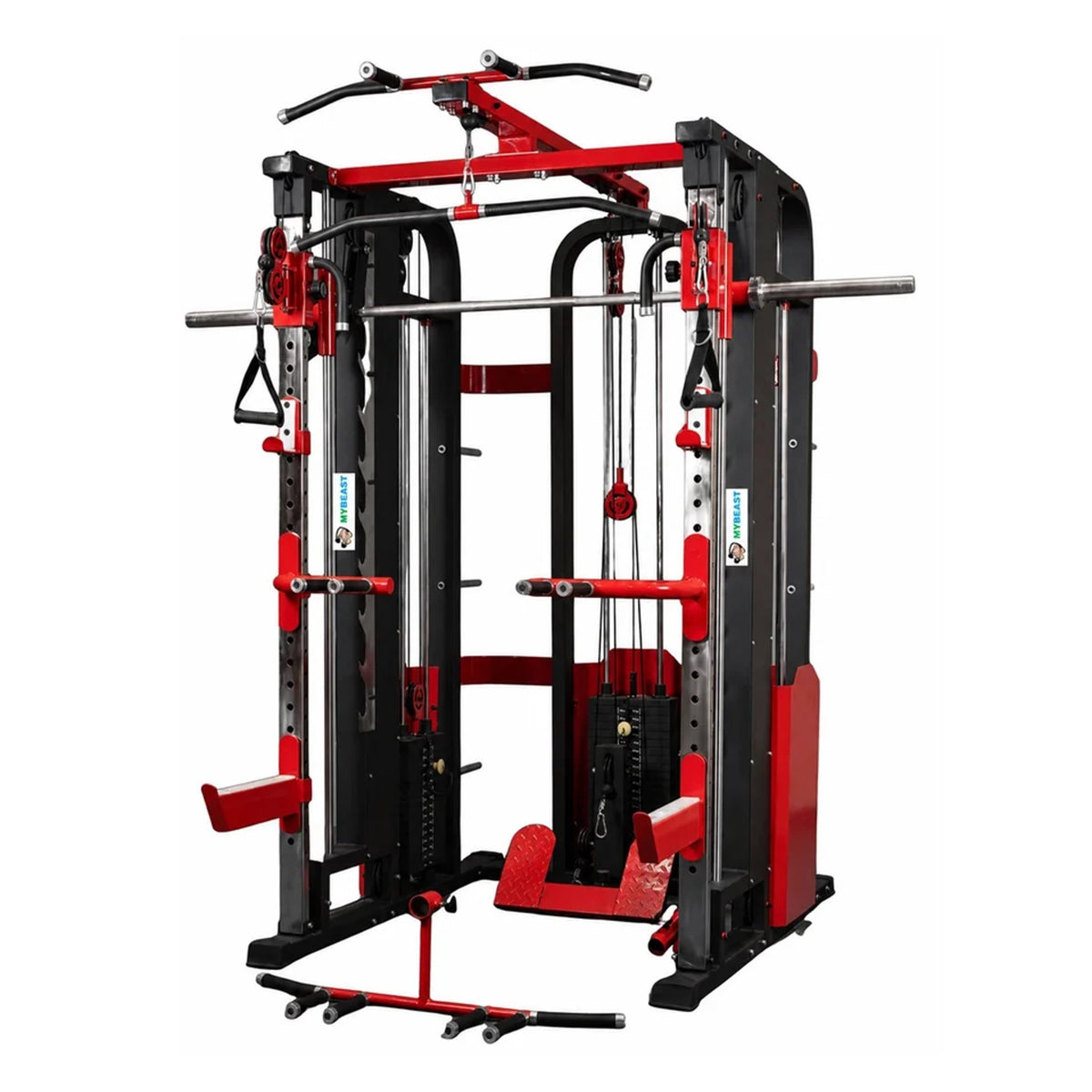 Functional Trainer With Smith With Lats