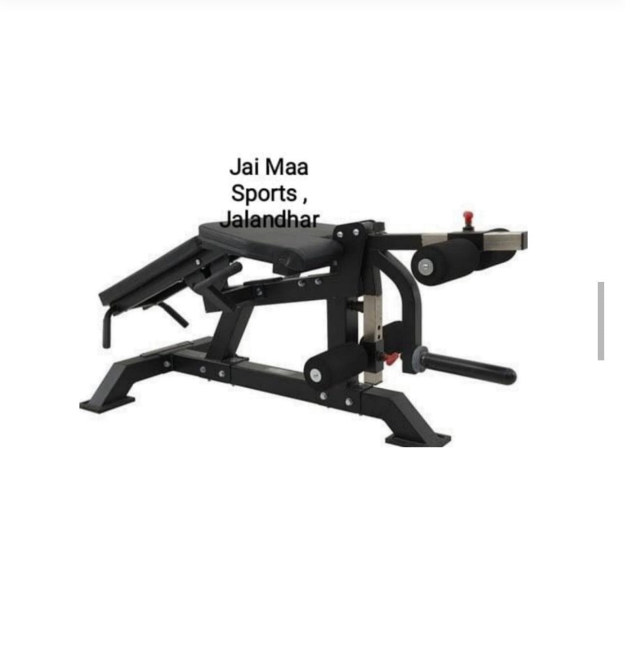Leg Curl With Extension Bench