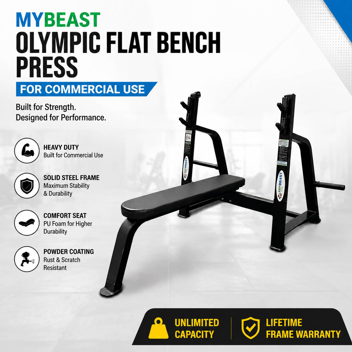 Olympic Flat Bench Press