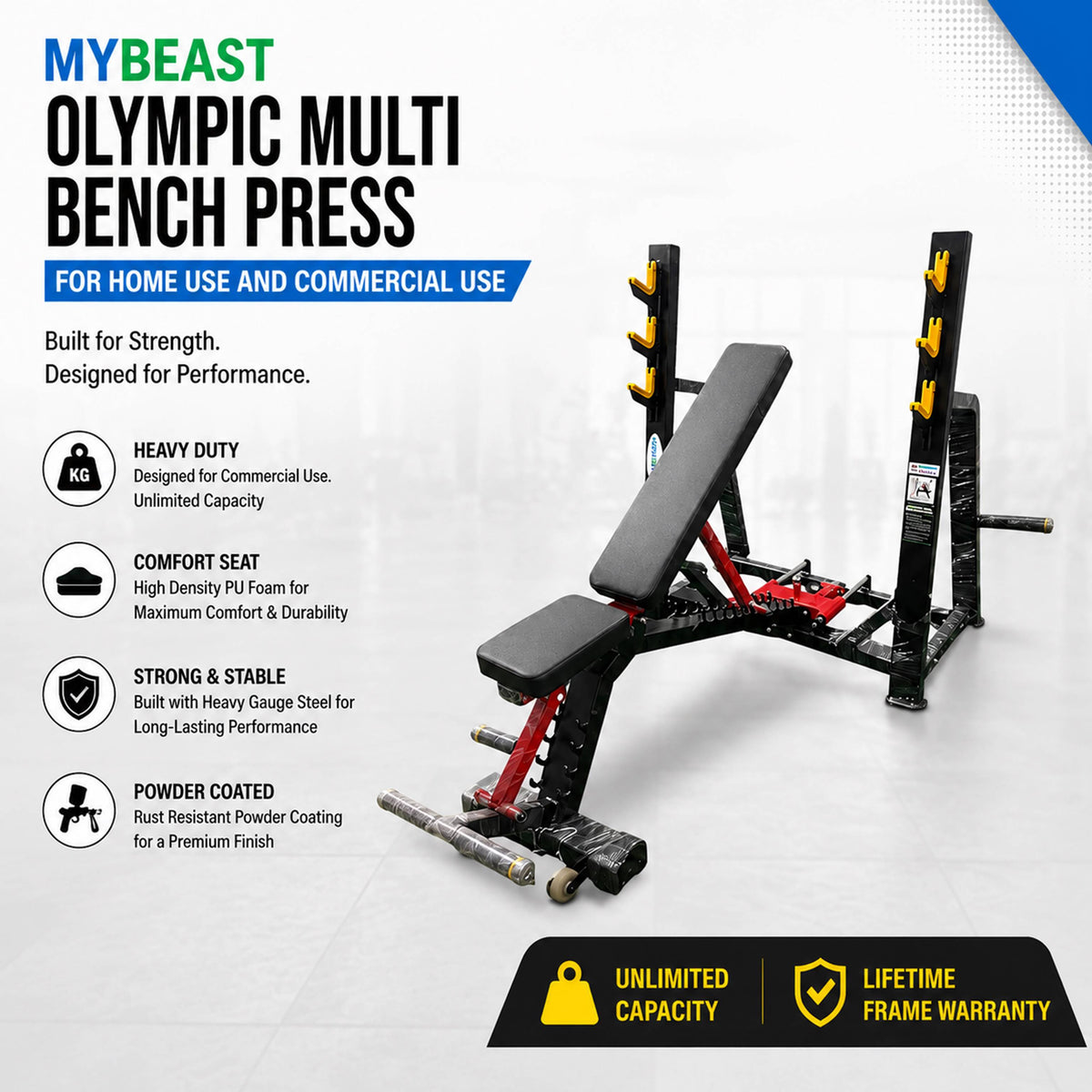 Olympic Multi Bench Press
