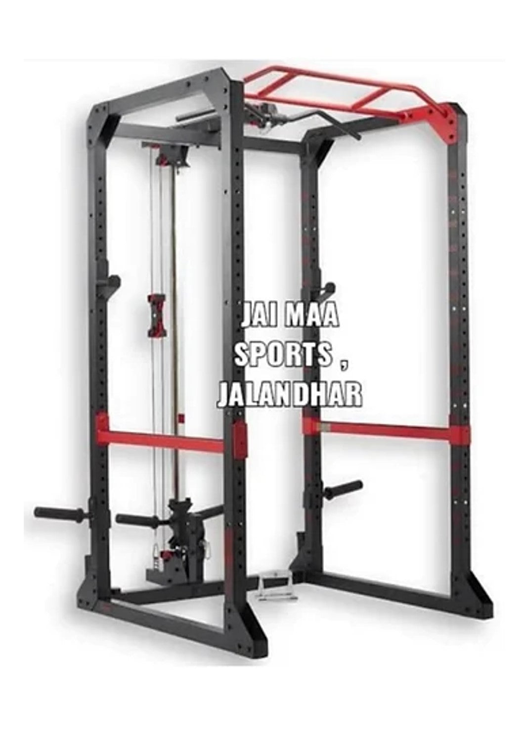 Power Cage With Lats Pull Down